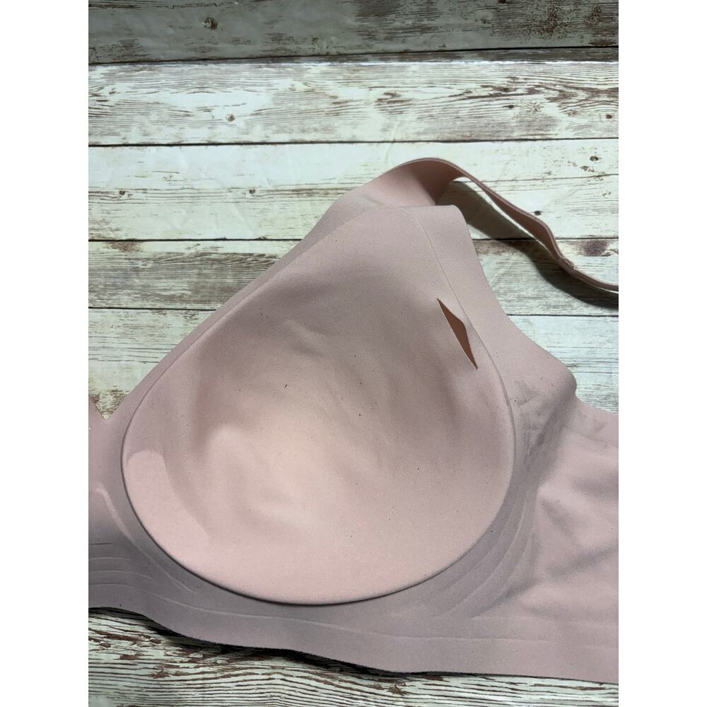 SHECURVE Wireless Bra Neutral Pink Removable Pads Size Medium - Picture 6 of 8